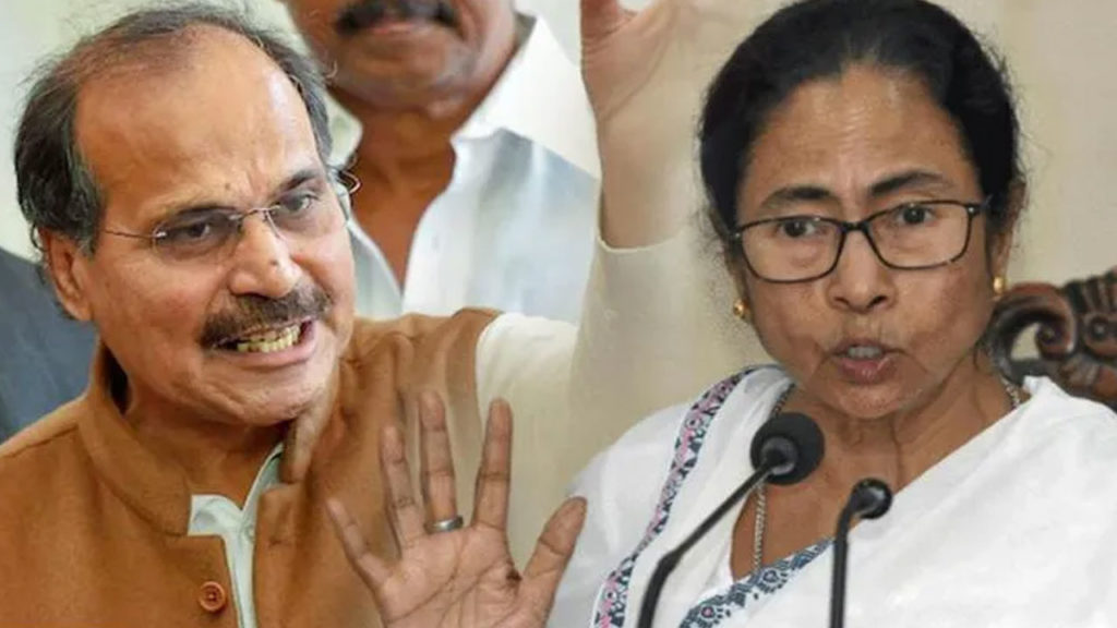 Congress Adhir Ranjan Chowdhary Targets Mamata Banerjee says Speaks Only for Nephew
