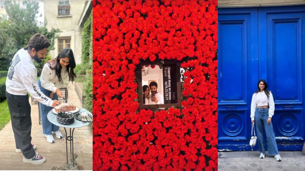 Allu Arjun Celebrates his wife Birthday in London Photos goes Viral