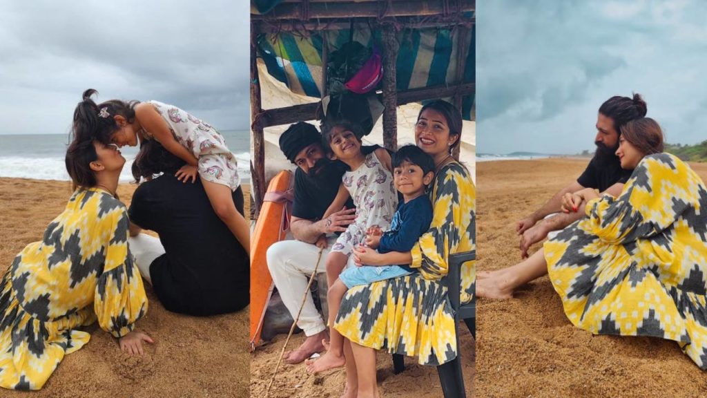Yash Enjoying Vacation with wife Radhika Pandit and his Childrens