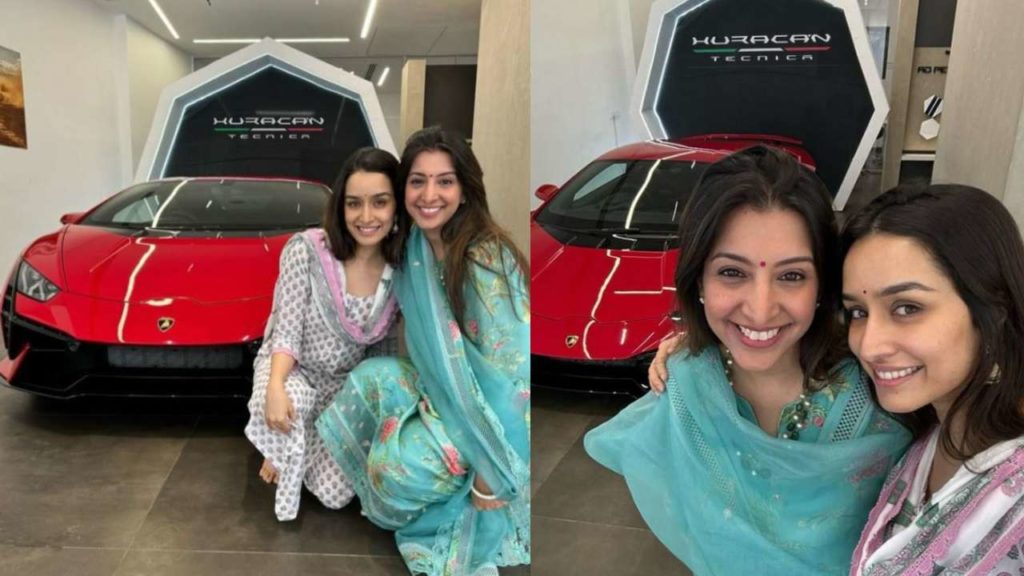 Shraddha Kapoor buys a Lamborghini Car with High cost
