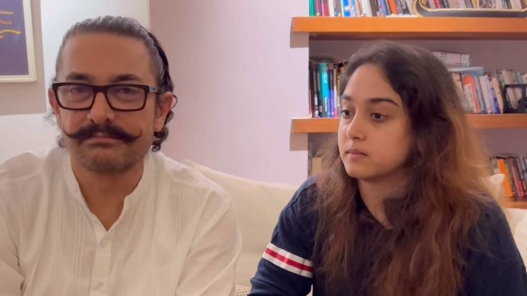 Aamir Khan Ira Khan Shares a Video Regarding Mental Health Issues