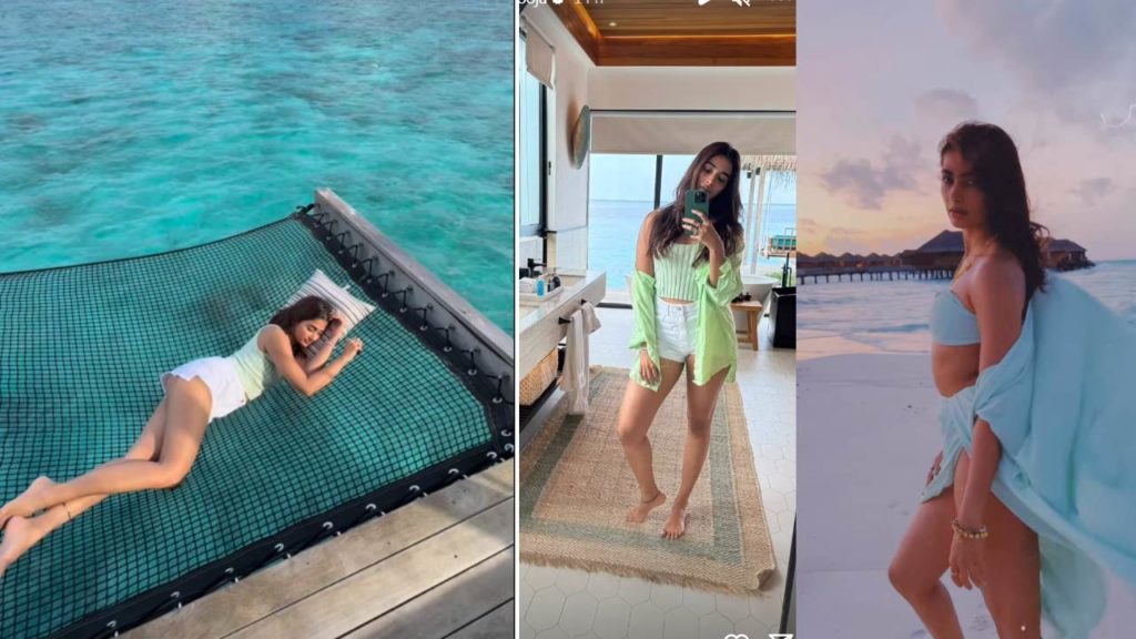Pooja Hegde Enjoying Her Birthday in Maldives Shares Photos and Videos