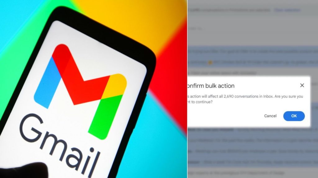 Gmail users can now delete bulk messages with one click, here is how