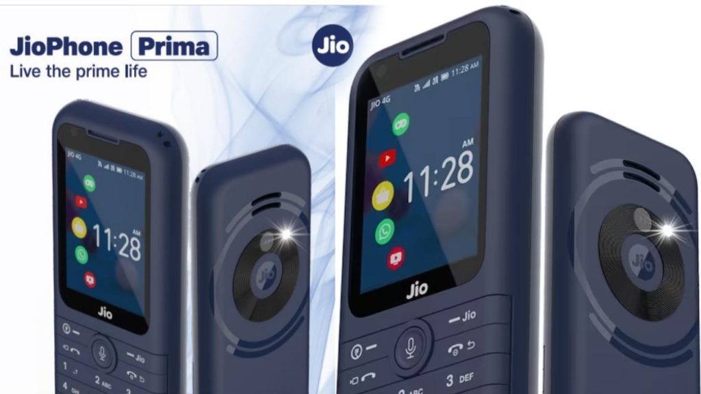 JioPhone Prima 4G Feature Phone With JioPay UPI Launched
