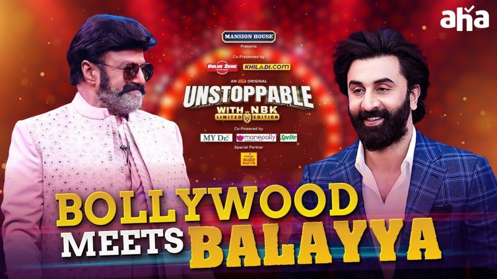 Unstoppable With NBK Season 3 Second episode Bollywood meets Balayya Details Announced By Aha