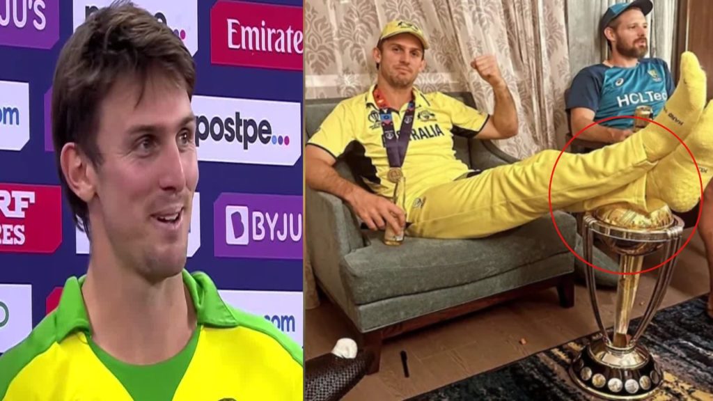 Mitchell Marsh on World Cup Trophy Controversy