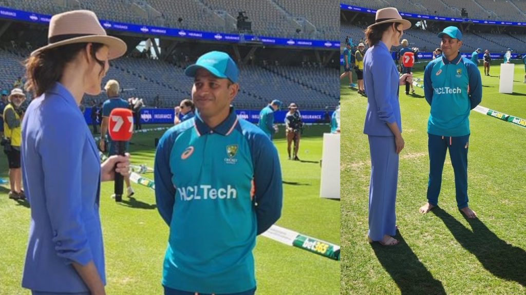 Usman Khawaja Barefoot Interview After His Pro Palestine Shoes Controversy