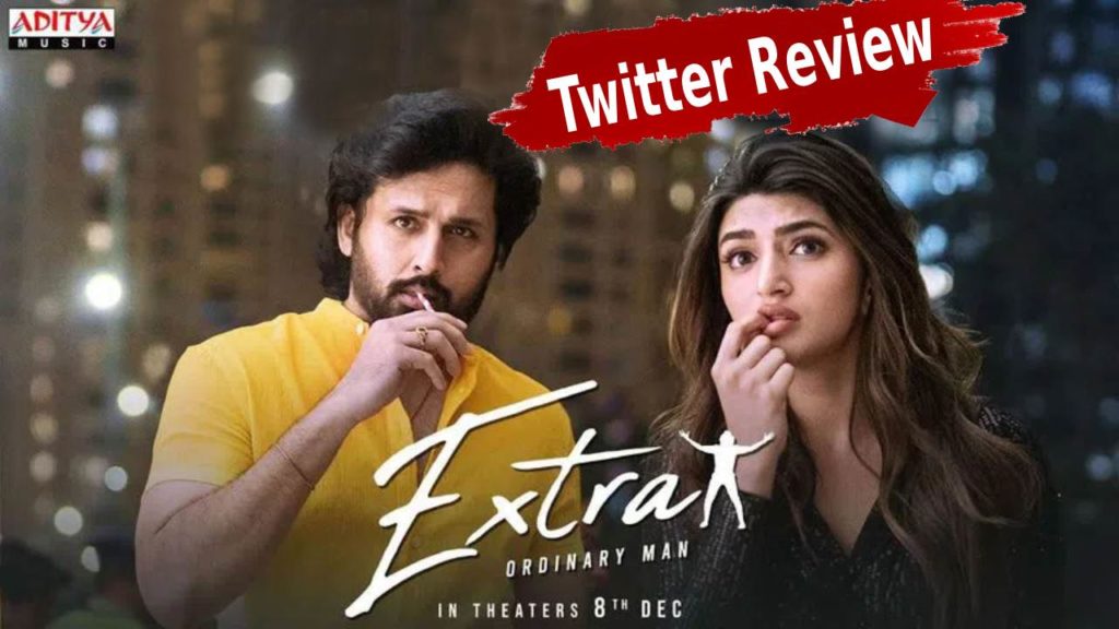 Nithiin Sreeleela Extra Ordinary Man movie Twitter Review