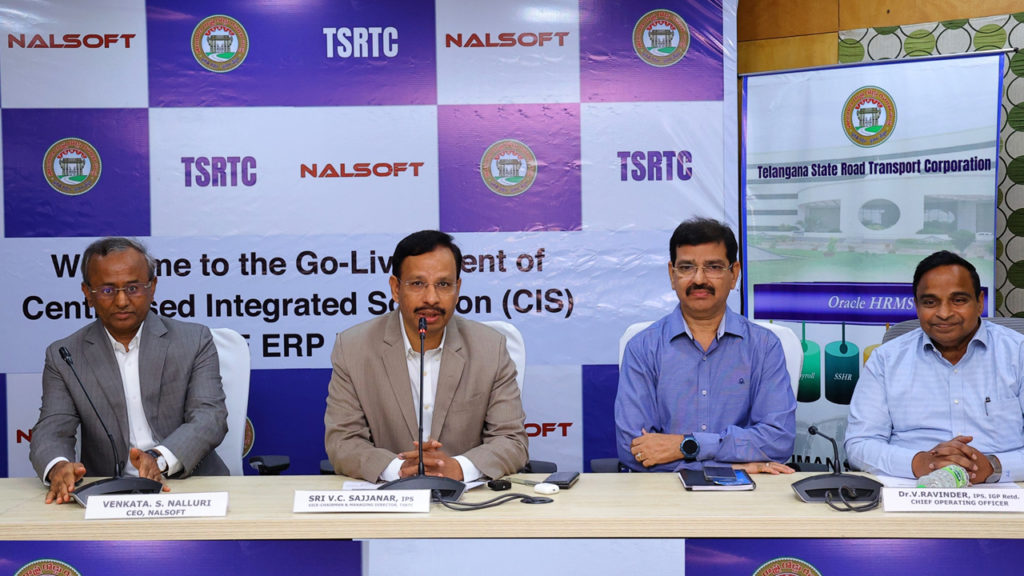 tsrtc introducing ERP for faster service first time in india