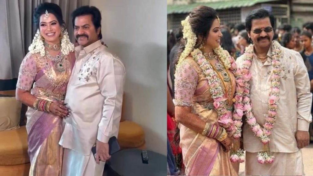 Tamil Comedian Redin Kingsly Married Actress Sangeetha at the age of 46 Photos goes Viral