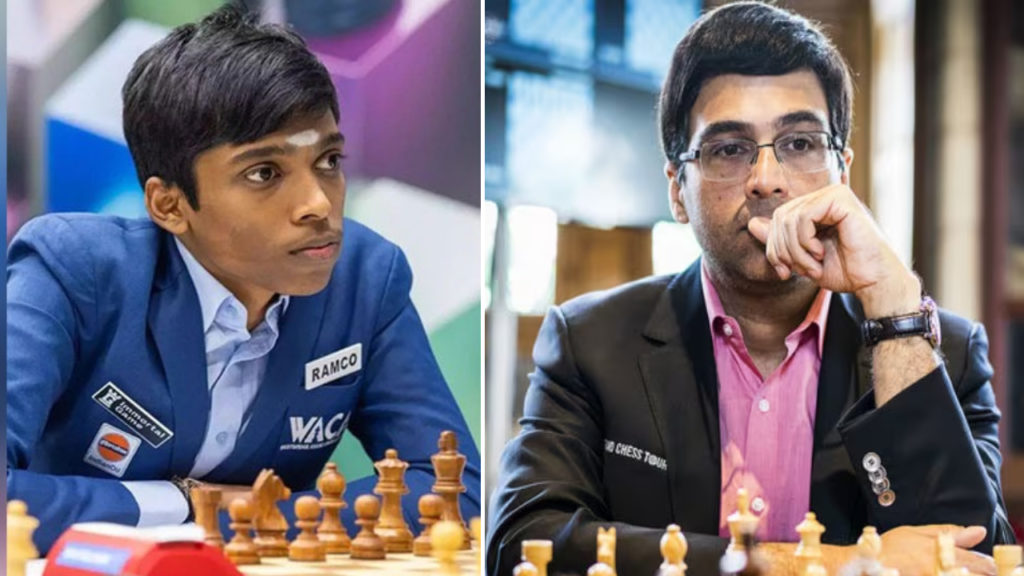 Praggnanandhaa stuns World Champion Liren and surpasses Anand