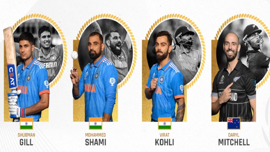 ICC Mens ODI Cricketer of the Year 2023 nominees