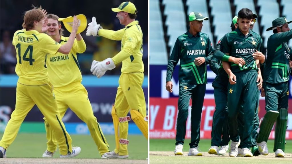 U19 World Cup 2024 Australia beat Pakistan by 1 wicket and enter into final