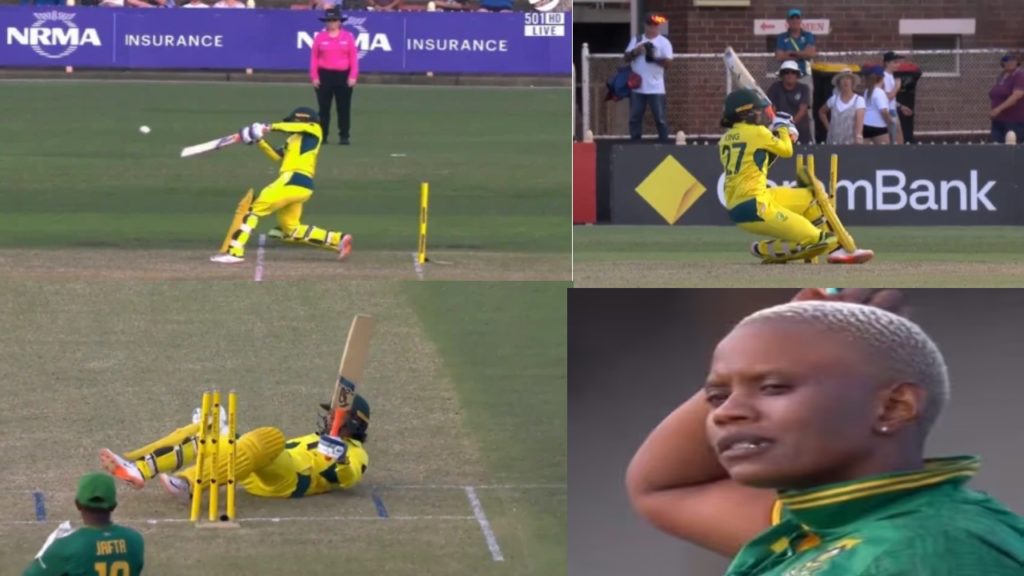 Alana King Hits Six Off No Ball But Ends Up Being Hit Wicket Umpire's Decision Stuns SA