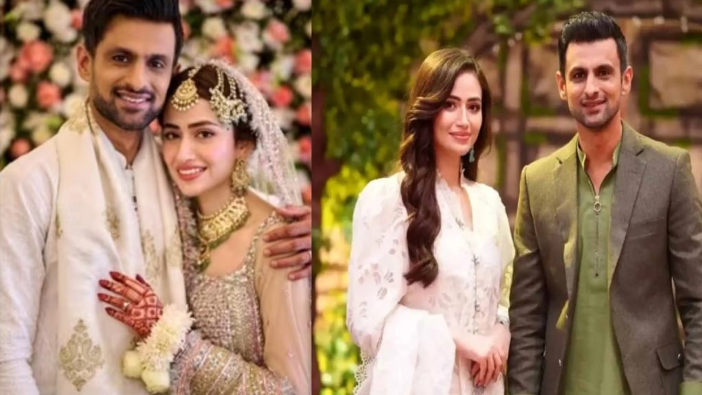Shoaib Malik and Sana Javed share pics from honeymoon