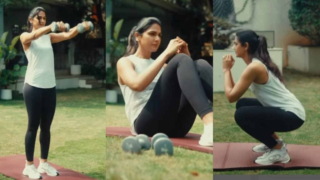 Allu Arjun wife Sneha Reddy shares morning fitness workouts video
