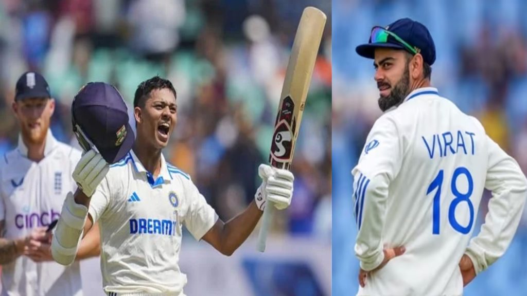 Jaiswal surpasses Virat Kohli in most runs in a Test series by an Indian list