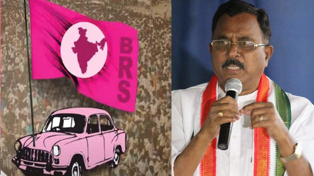 TPCC vice-president Mallu Ravi Counter to BRS Leaders (2)