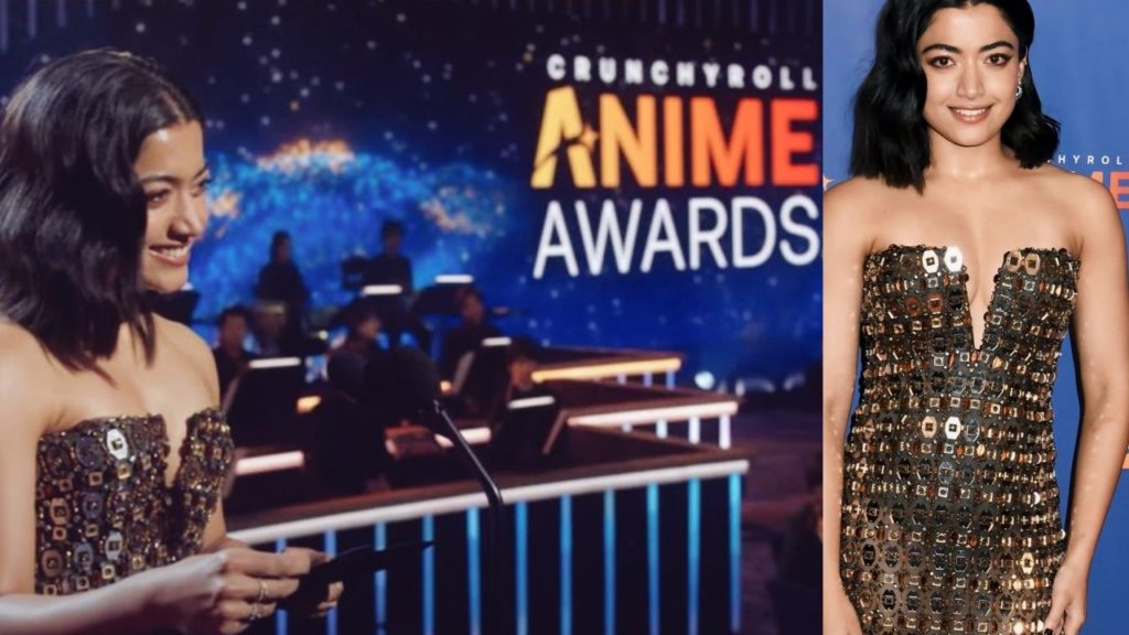 Rashmika Mandanna Speech in Crunchyroll Anime Awards at Japan goes Viral