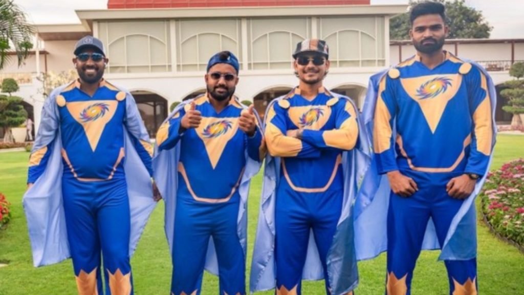 Why is Ishan Kishan wearing Superman Outfit