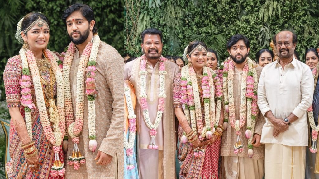 Director Shankar Daughter Aishwarya Shankar Marriage happened with Tarun Karthikeyan Photos goes Viral