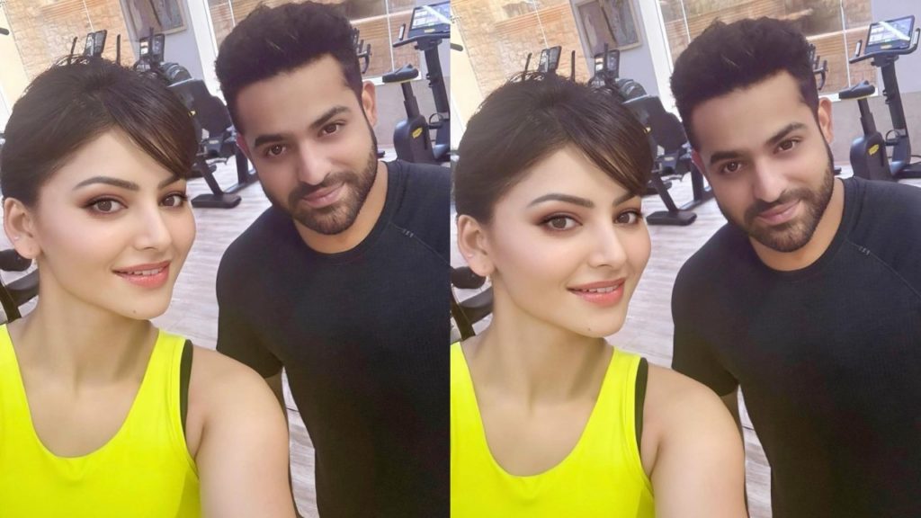 Urvashi Rautela shares Selfie with NTR Photos goes Viral Troll comments on Urvashi with Edited Photos