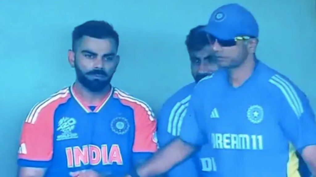 Dravid Spots Motionless Kohli In Dugout Then Does This
