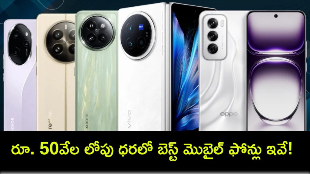 Best Mobile Phones under Rs 50k in July 2024_ Realme GT 6 5G and 3 more
