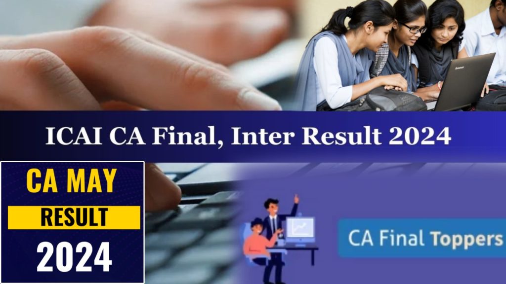 ICAI CA Final, Inter Results 2024 _ ICAI results Download meet the toppers