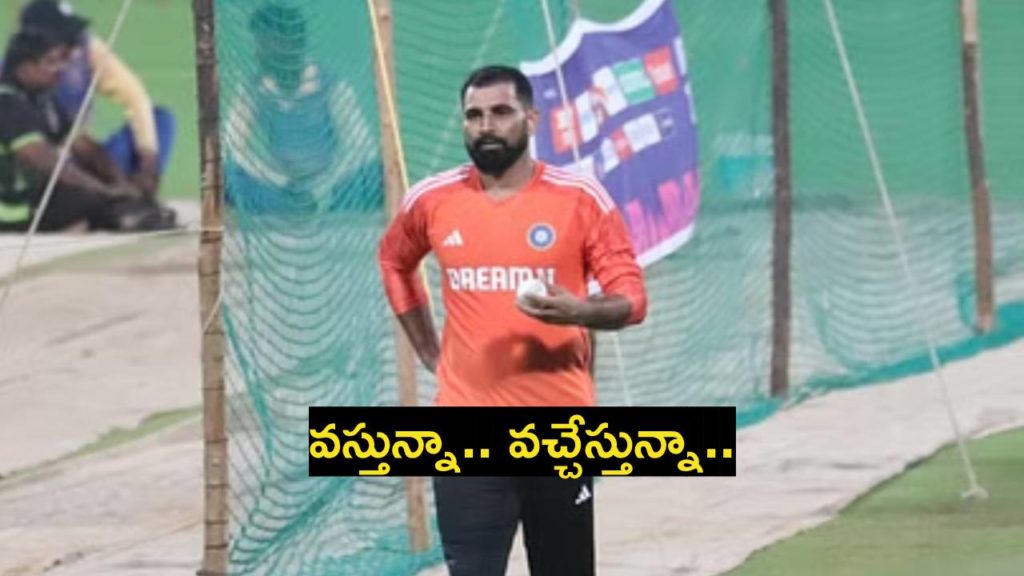 Mohammed Shami starts bowling in the nets after injury