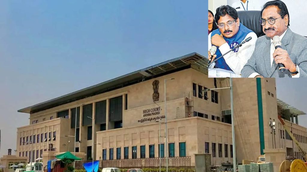 AP High Court Issue a Notice to Ponnavolu Sudhakar Reddy Over Press meet on Skill Development Case