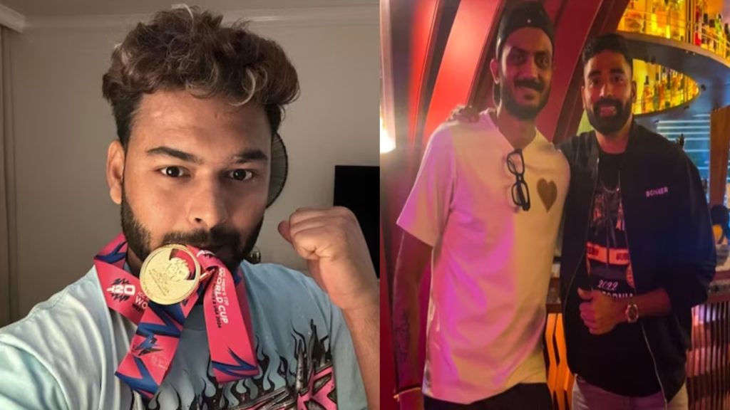 Pant Shares Pic With T20 World Cup Medal Gets Trolled
