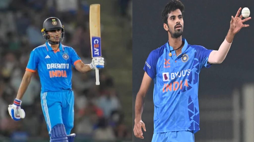 Shubman Gill and Washington Sundar significant rise in ICC T20I rankings