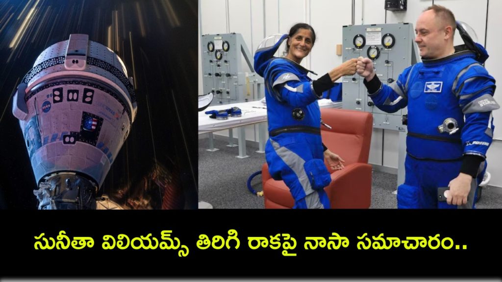 Sunita Williams's return from space