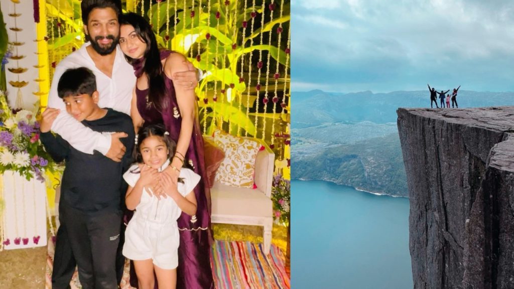 Allu Arjun Went to Vacation With Family for an Europe Country Details Here