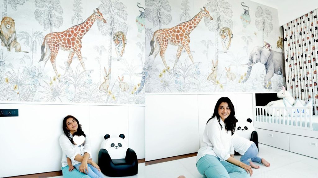 Kajal Aggarwal Designs a Special Cute Room for Her Son Neil Kitchlu