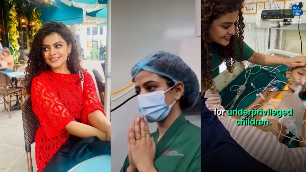 Bollywood Singer Palak Muchhal saves Childrens Life with arranged money for their Heart Operations