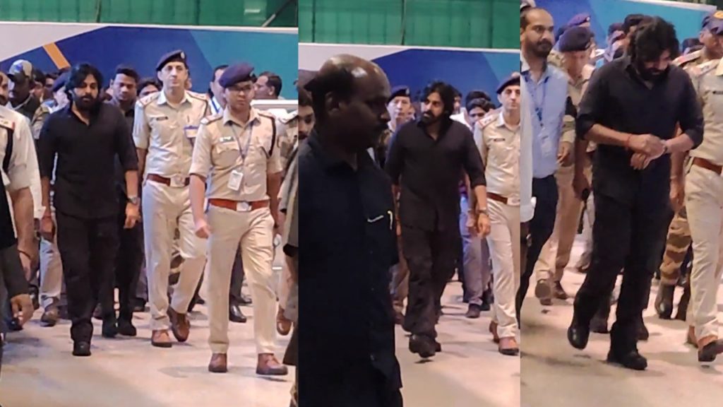 Deputy CM Pawan Kalyan Power Full Stylish Walk Video goes Viral