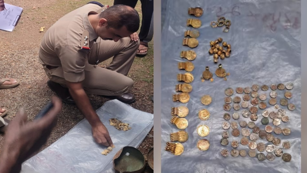 Women Laborers unearthed gold and silver hoards in Kerala