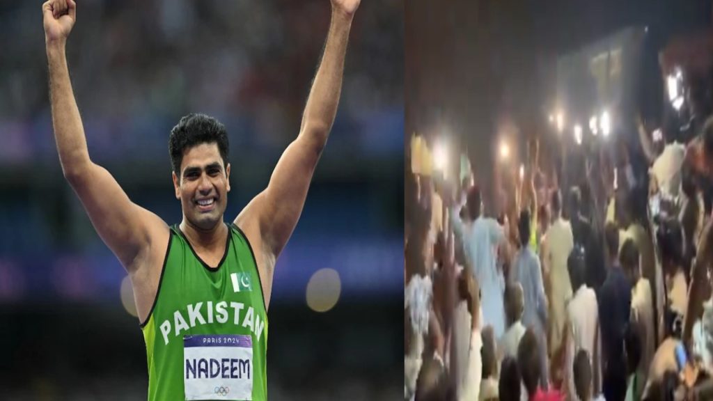 Pakistan Celebrated Arshad Nadeem Historic Javelin Throw Gold Medal In Olympics