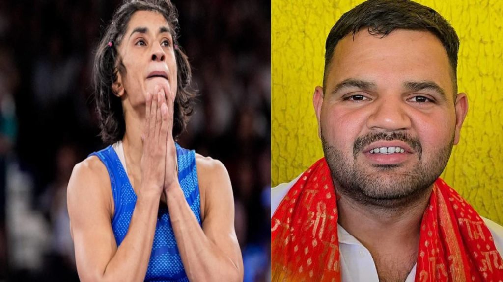 Brij Bhushan son reacts to Vinesh Phogat disqualification from Paris Olympics