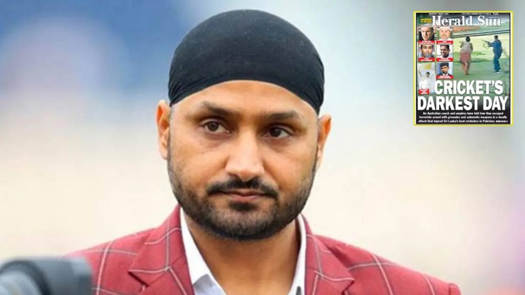 Harbhajan Singh sarcastic jibe at Pak journo over security issues in country