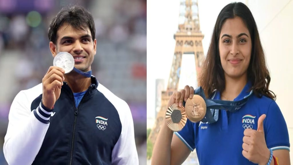 How much cash prize did Indias Paris Olympics medal winners receive