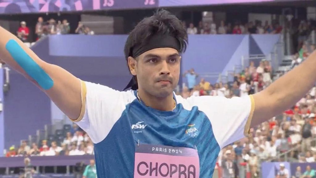 Neeraj Chopra qualifies for javelin throw final at Paris Olympics 2024