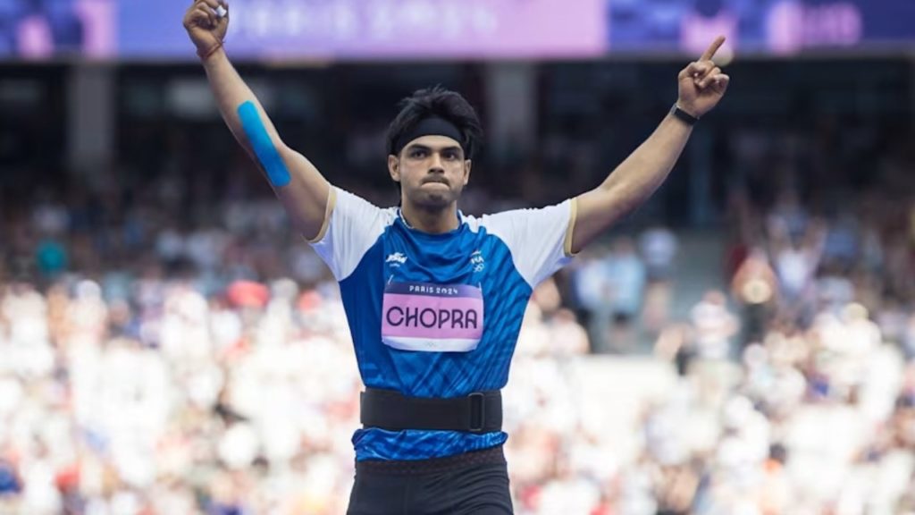 Neeraj Chopra wins Silver Medal in Paris Olympics 2024