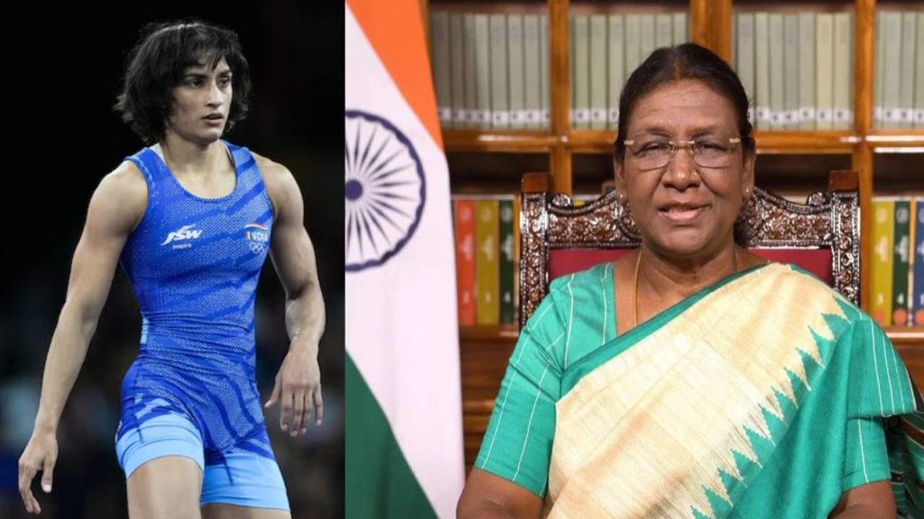 President Droupadi Murmu on Vinesh Phogat Disqualification