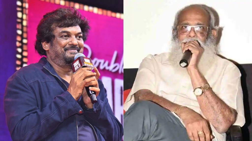 Puri Jagannadh Interesting Comments on Rajamouli Father Vijayendra Prasad in Double Ismart Pre Release Event