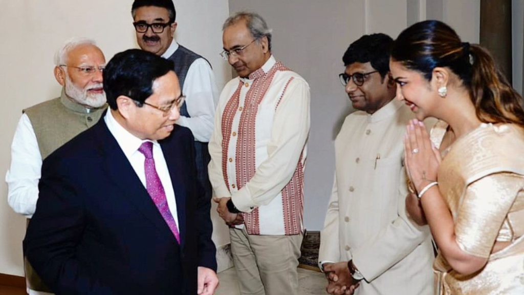 Avika Gor Meets PM Narendra Modi Vietnam PM H.E. Mr. Pham Minh Chinh Photo goes Viral