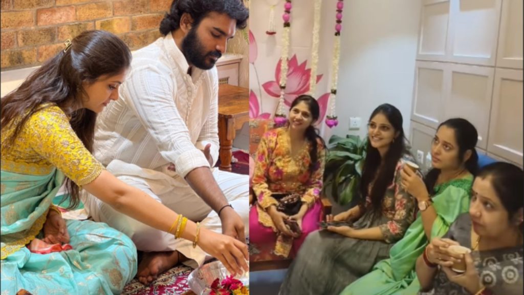 Kiran Abbavaram Rahasya Gorak Wedding Works Started Photo goes Viral