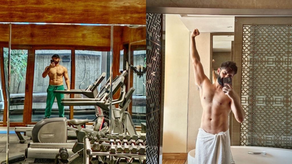 Ram Pothineni Hard Work for Six Pack Look in Double Ismart Photos goes Viral